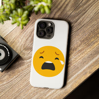 Emotional Tough Case – Sad Emoji Phone Case for Supportive Gifts