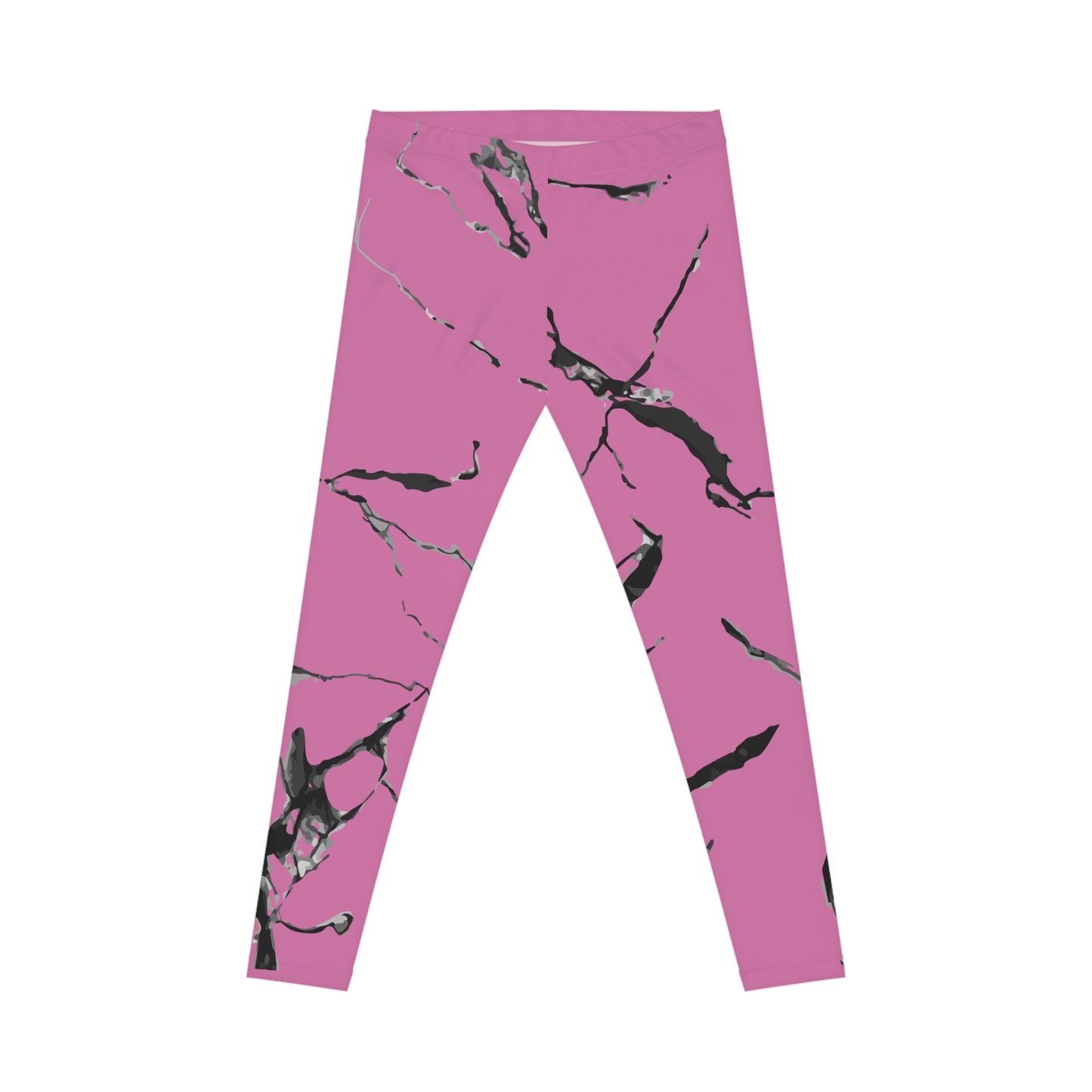 Chic Women's Marble Print Leggings, Stylish Activewear, Comfortable Yoga Pants, Fashion Leggings for Daily Wear, Unique Gift for Her