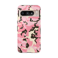 Stylish Pink Camouflage Phone Case – Tough Cases for Trendsetters