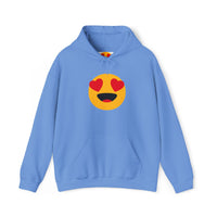 Heart Eyes Emoji Hoodie - Unisex Heavy Blend™ Sweatshirt