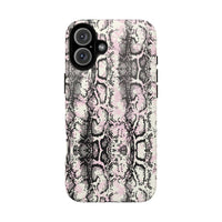 Stylish Snake Print Phone Case – Trendy Design, Tough Protection  Make a bold fashion statement while keeping your phone safe with this sleek and durable snake print case.