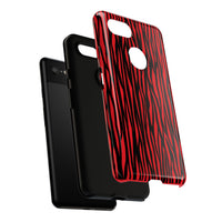 Bold Zebra Print Phone Case - Tough Protection for Trendsetters