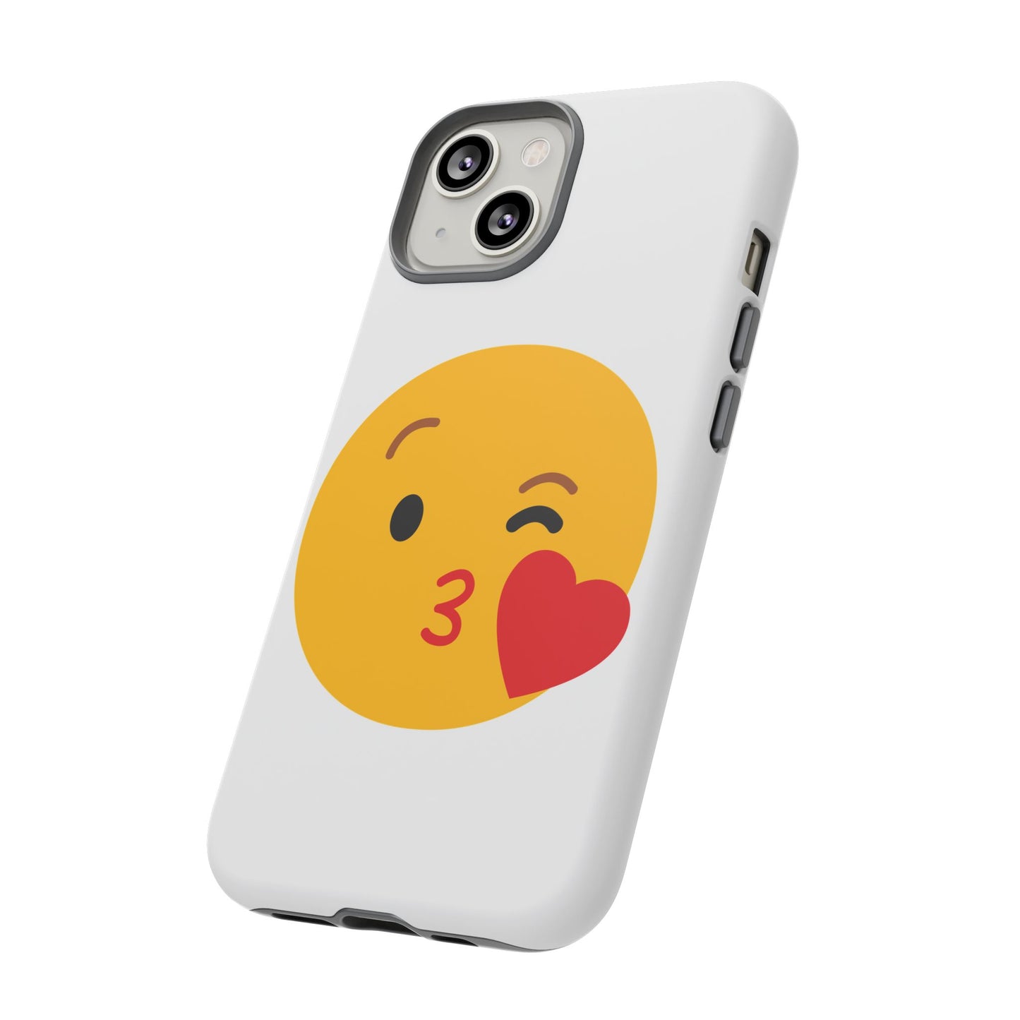 Cute Emoji Phone Case - Kissy Face Design for Stylish Protection