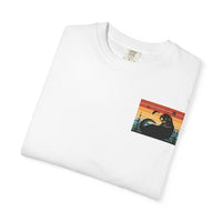 Coastal Vibe Unisex Garment-Dyed T-shirt with Otter Design