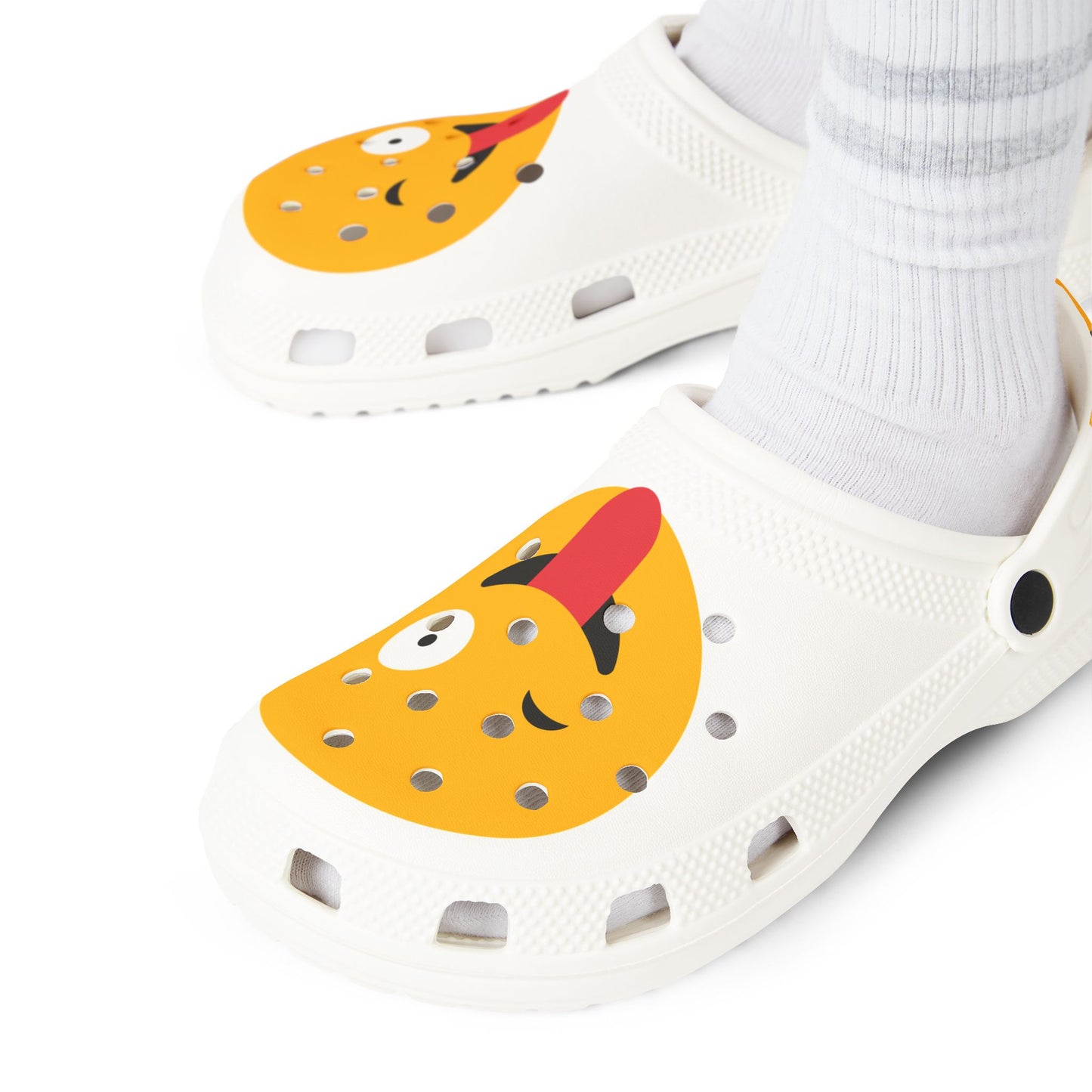 Rainbow Tie-Dye EVA Foam Clogs for Comfort and Fun