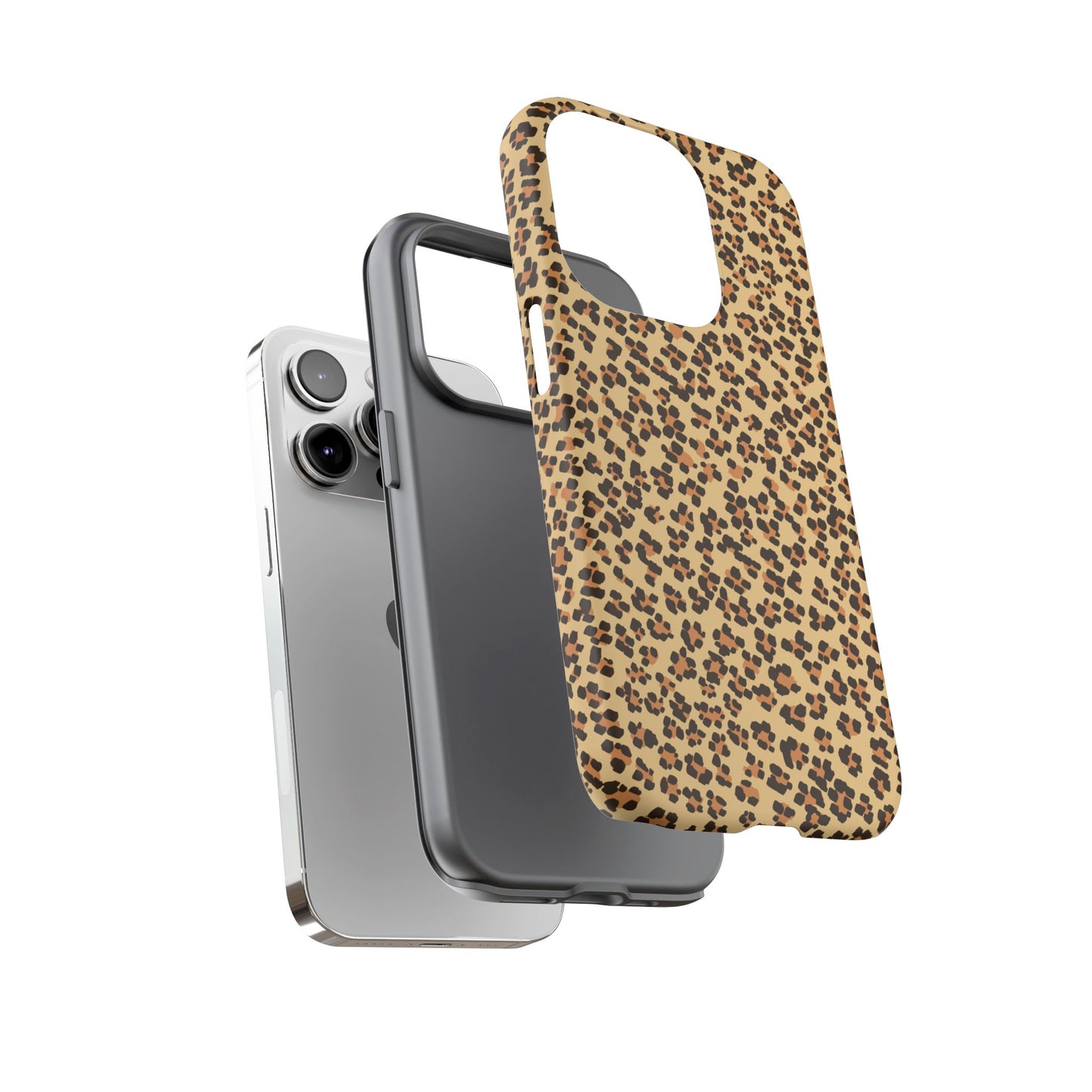Wild Leopard Print Phone Case - Stylish & Durable Protection