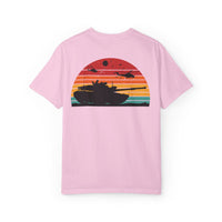 Vintage Sunset Tank Top - Military Inspired Unisex T-Shirt