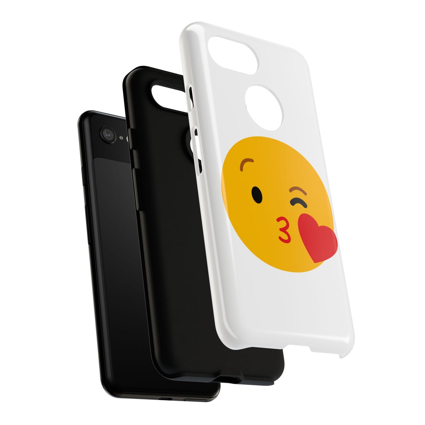 Cute Emoji Phone Case - Kissy Face Design for Stylish Protection