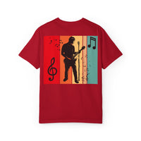 Music Lover T-Shirt, Retro Band Tee, Unisex Music T-Shirt, Guitarist Gift, Music Festival Shirt, Casual Concert Attire