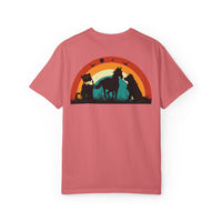Rainbow Animal Scene Unisex T-Shirt - Nature Lover's Gift
