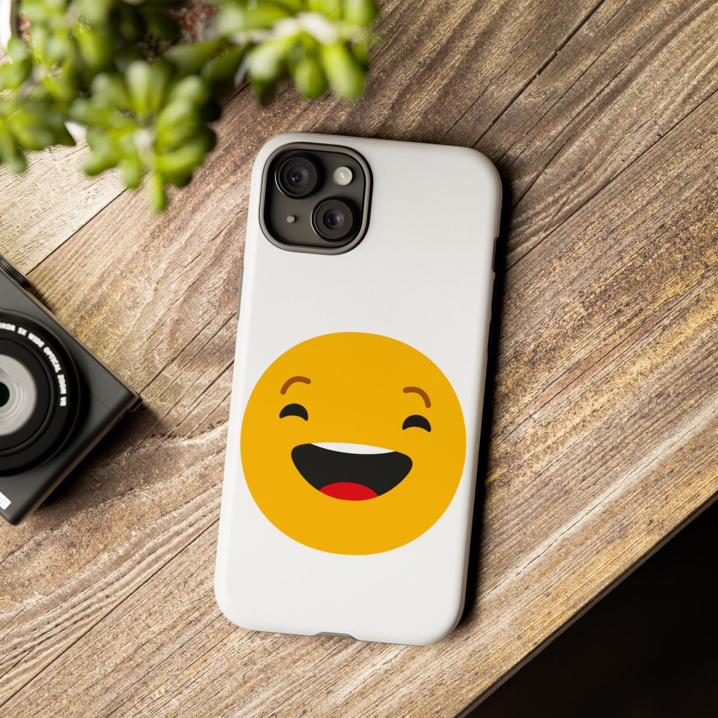 Happy Emoji Phone Case - Tough Cases for Joyful Vibes