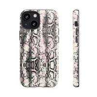 Stylish Snake Print Phone Case – Trendy Design, Tough Protection  Make a bold fashion statement while keeping your phone safe with this sleek and durable snake print case.