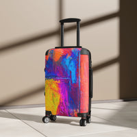 Make a bold statement on your travels with the Vibrant Colorful Suitcase – Stylish Travel Luggage for Adventurers. Designed for those who love to stand out, this suitcase combines functionality with eye-catching aesthetics, ensuring you travel in style