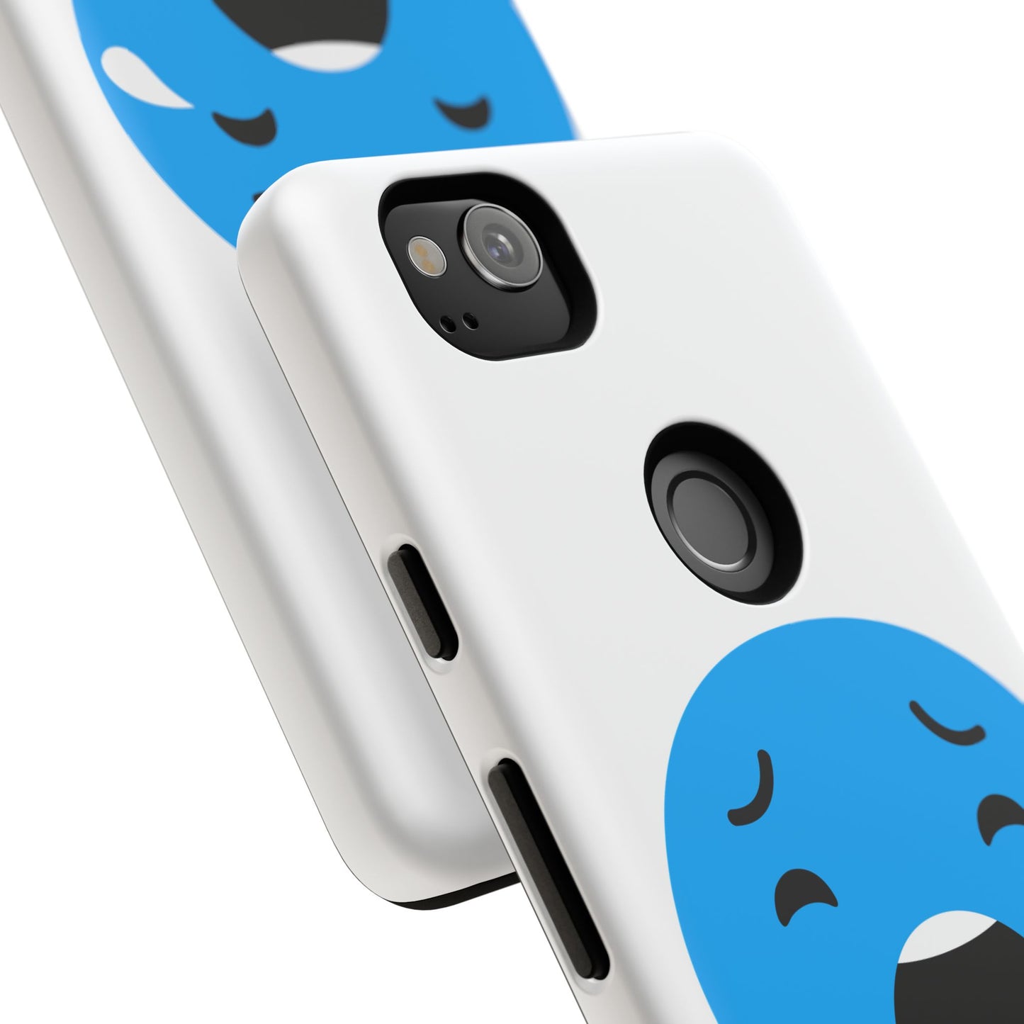 Funny Sad Face Phone Case - Tough and Stylish
