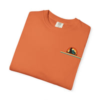 Unisex Cat & Dog Sunset Graphic T-Shirt - Casual Animal Lover Tee