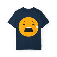 Emotional Support Unisex Tee - Sad Emoji Graphic T-Shirt