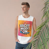 Vacay Mode: On Tank Top, Unisex Summer Tank, Beach Wear, Vacation Apparel, Pool Party Shirt, Travel Gift