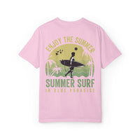 Vintage Summer Surf T-shirt, Summer Vibes, Beachwear, Unisex Graphic Tee, Casual Summer Apparel, Vacation Shirt