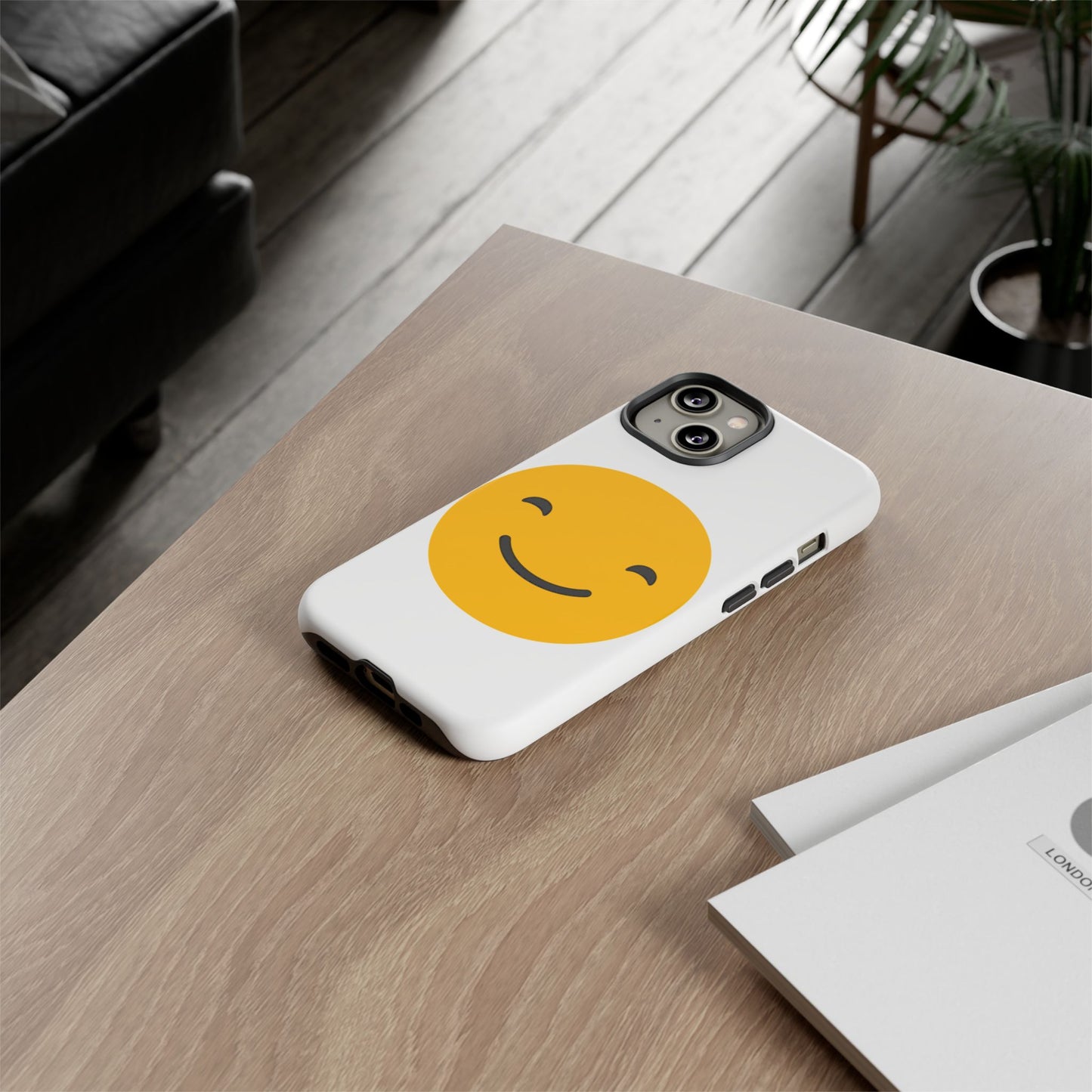 Happy Face Phone Case - Tough and Stylish Protection