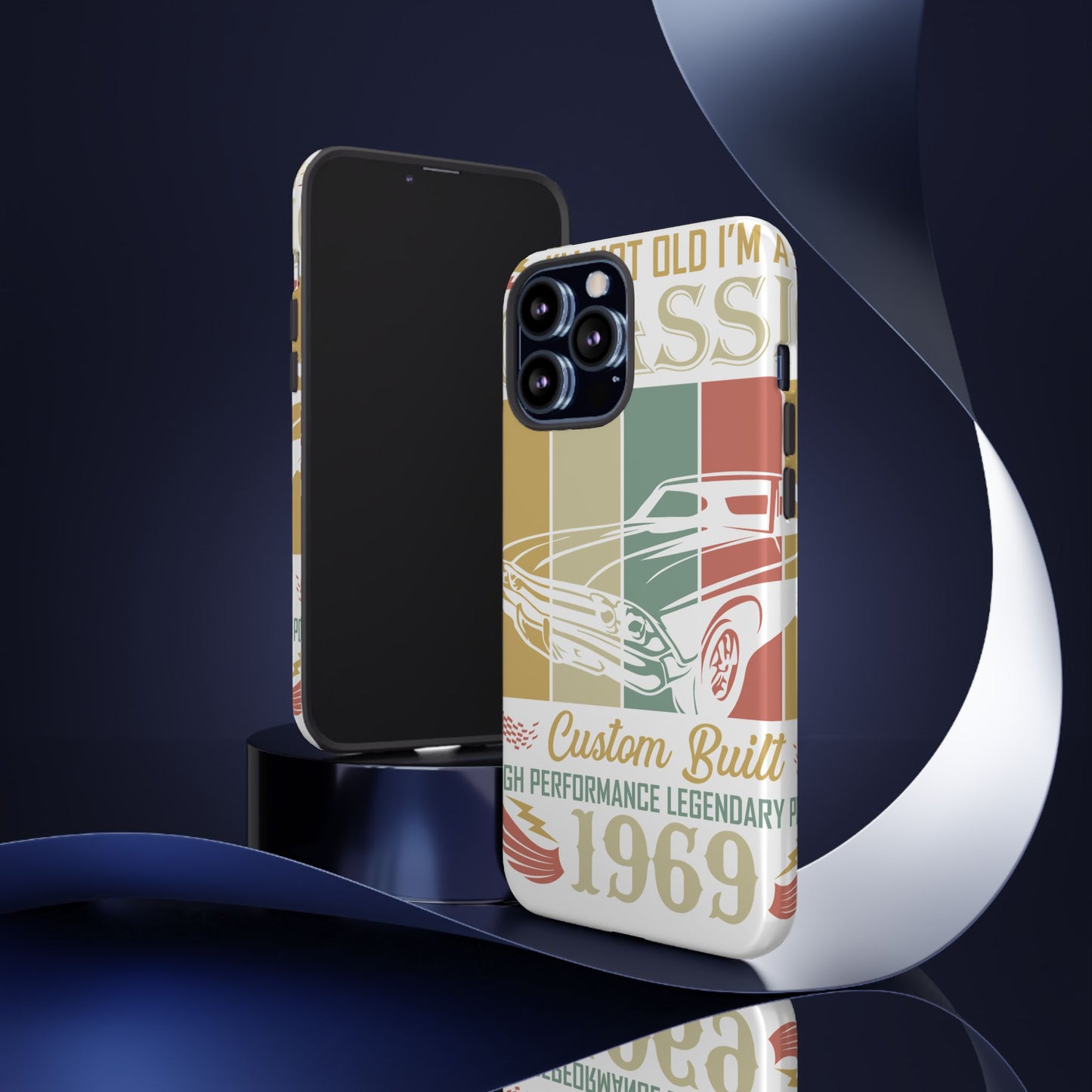 Vintage Classic Car Tough Case - Retro 1969 Design