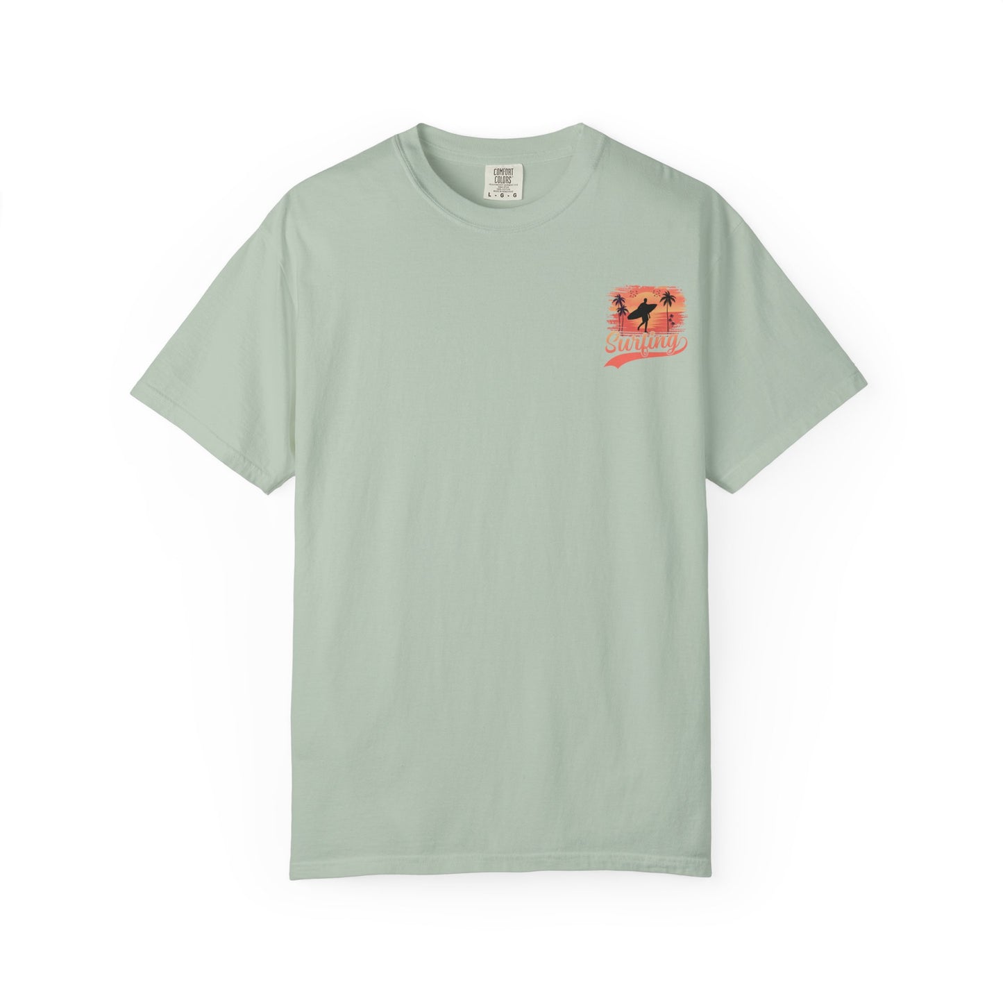 Surfing Paradise Unisex T-Shirt, Casual Beach Wear, Summer Vibes, Gift for Surfers, Vacation Outfit