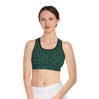 Floral Sports Bra - Comfortable & Stylish Activewear for Fitness Enthusiasts