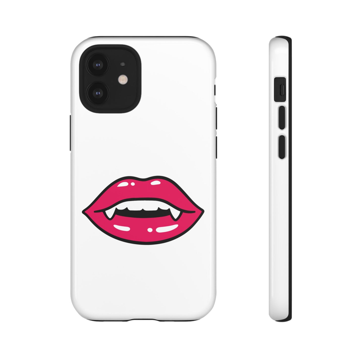 Vampire Mouth Phone Case - Tough Cases for Halloween, Gift for Spooky Lovers, Quirky Phone Accessories, Fun Tech Gear
