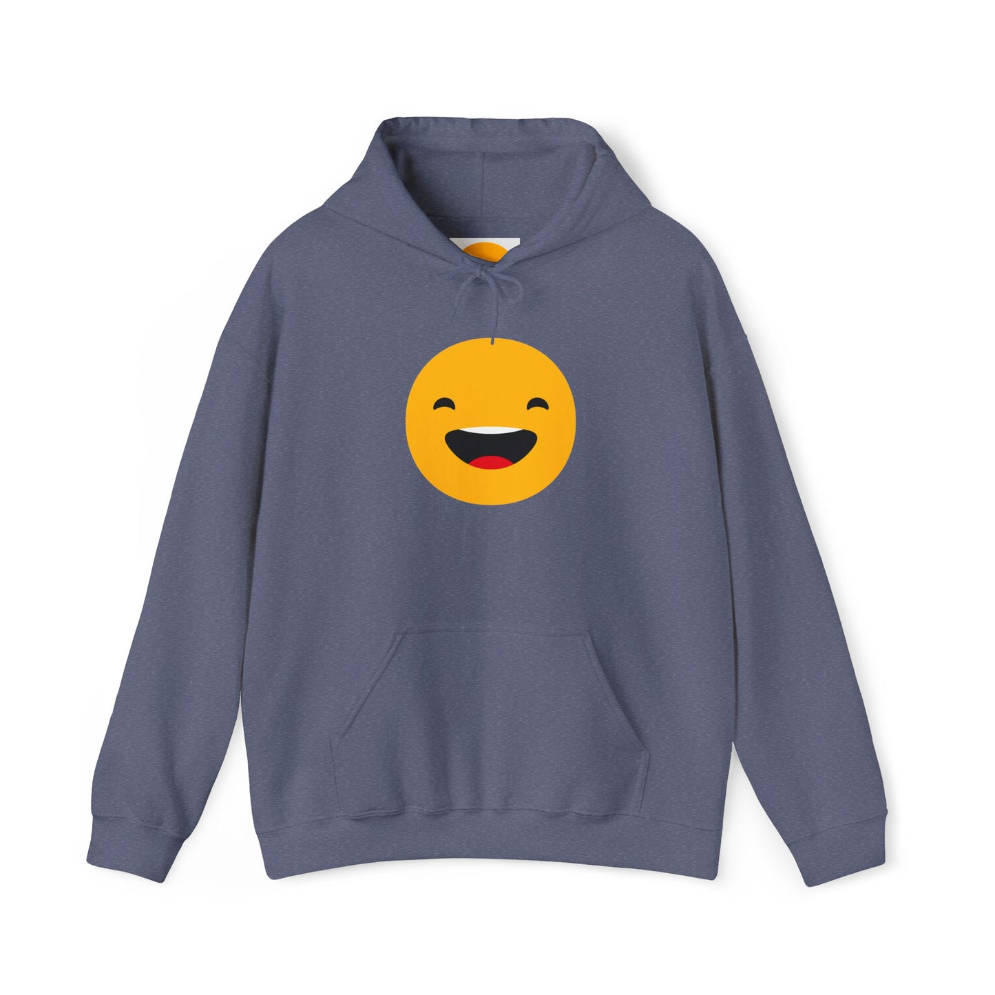 Happy Emoji Unisex Hoodie - Cozy Sweatshirt with Smiley Face Design