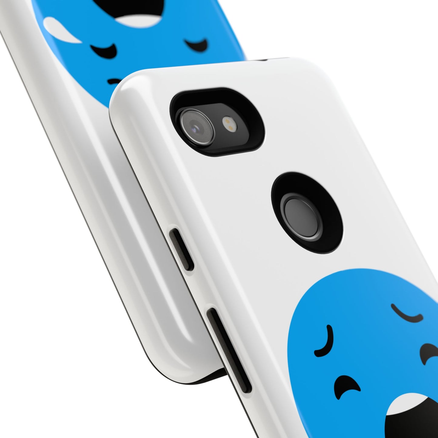 Funny Sad Face Phone Case - Tough and Stylish