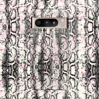 Stylish Snake Print Phone Case - Tough Protection for Trendsetters