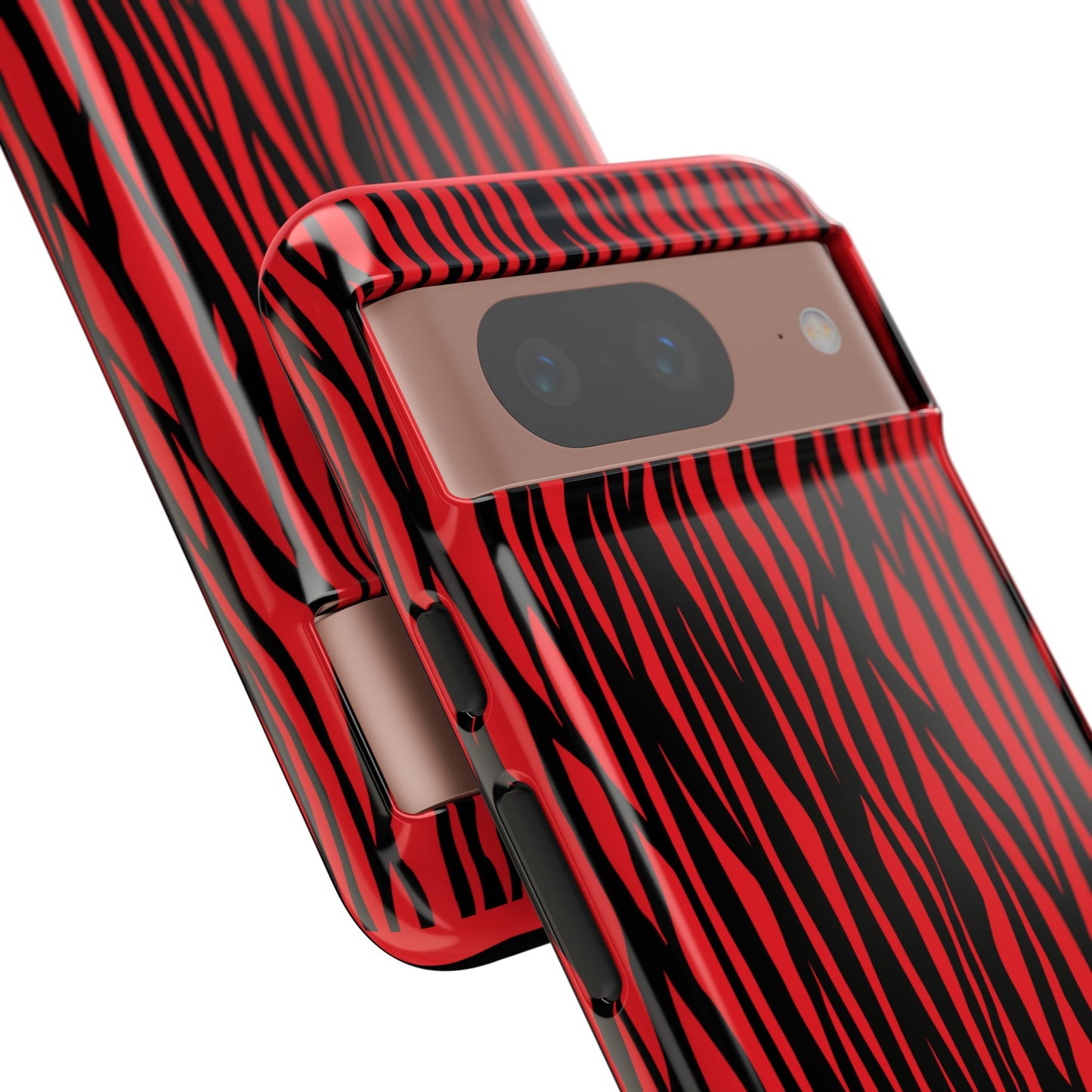 Bold Zebra Print Phone Case - Tough Protection for Trendsetters