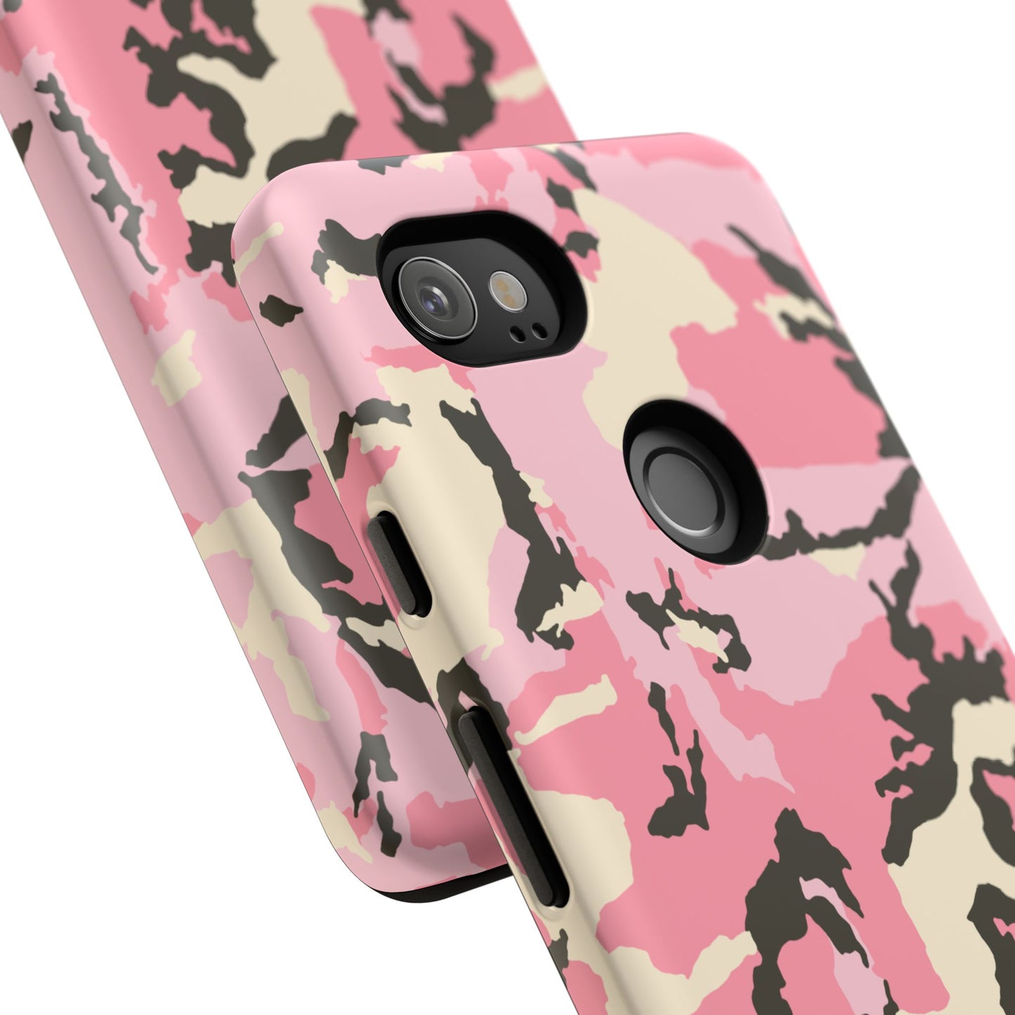 Stylish Pink Camouflage Phone Case – Tough Cases for Trendsetters