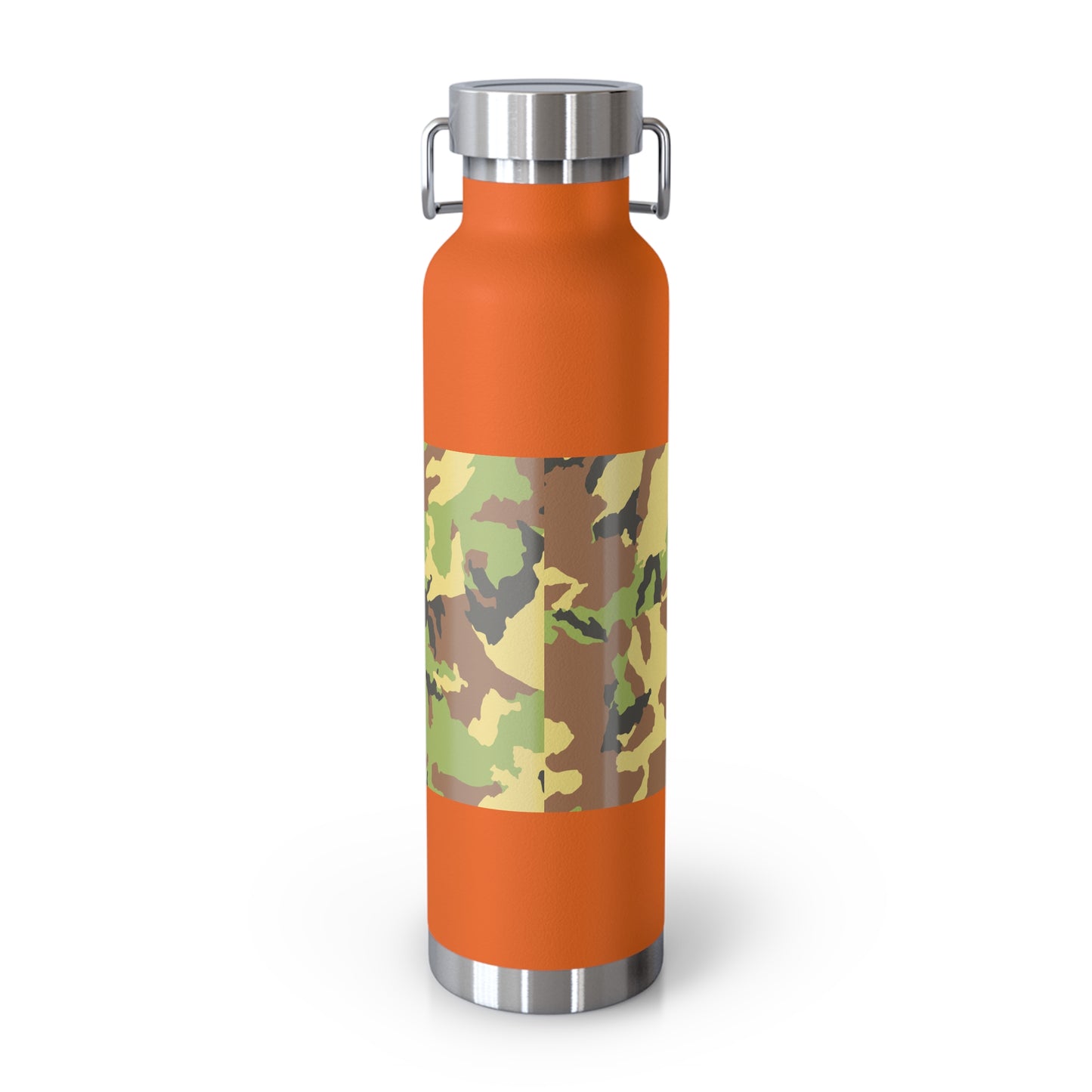 Camouflage Insulated Water Bottle - 22oz Durable Travel Flask