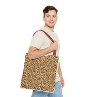 Trendy Leopard Print Tote Bag - Stylish & Versatile Accessory