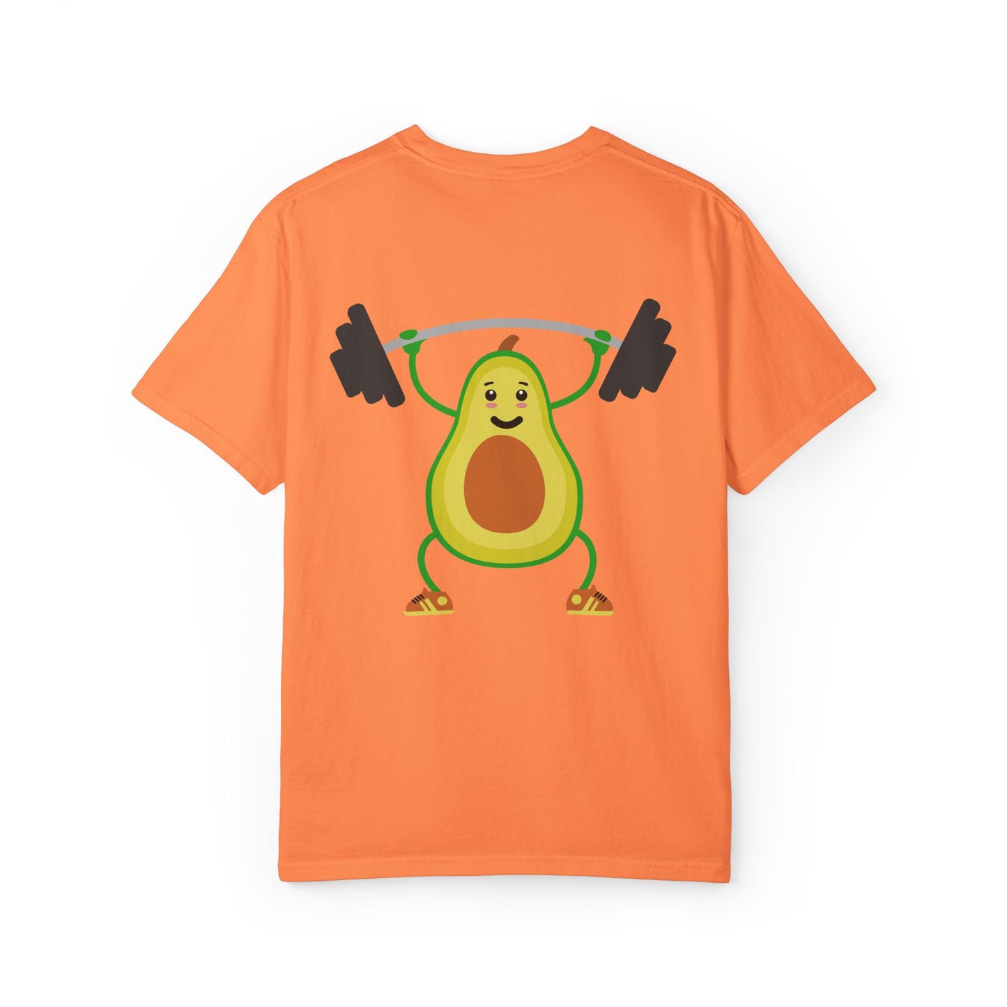 Funny Avocado Workout Unisex T-Shirt - Perfect for Fitness Lovers & Healthy Eating Enthusiasts