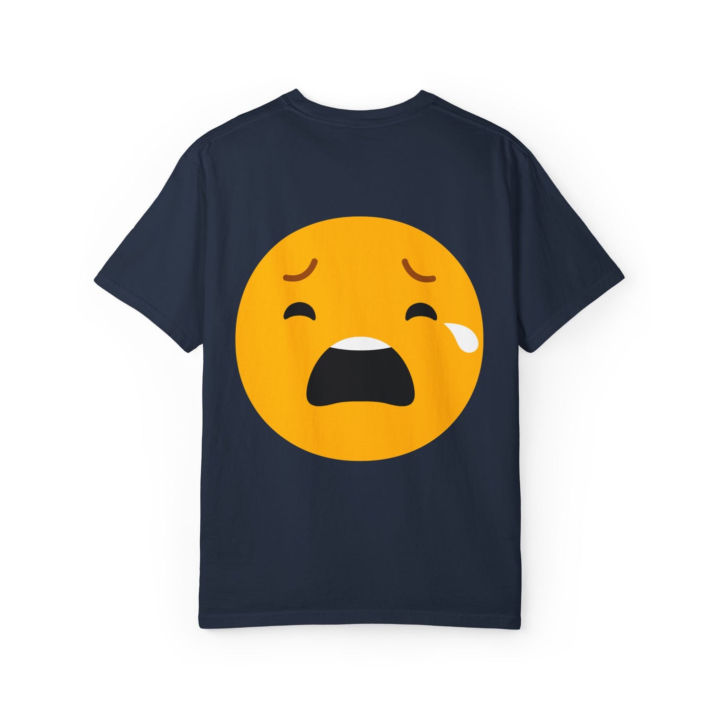Emotional Support Unisex Tee - Sad Emoji Graphic T-Shirt