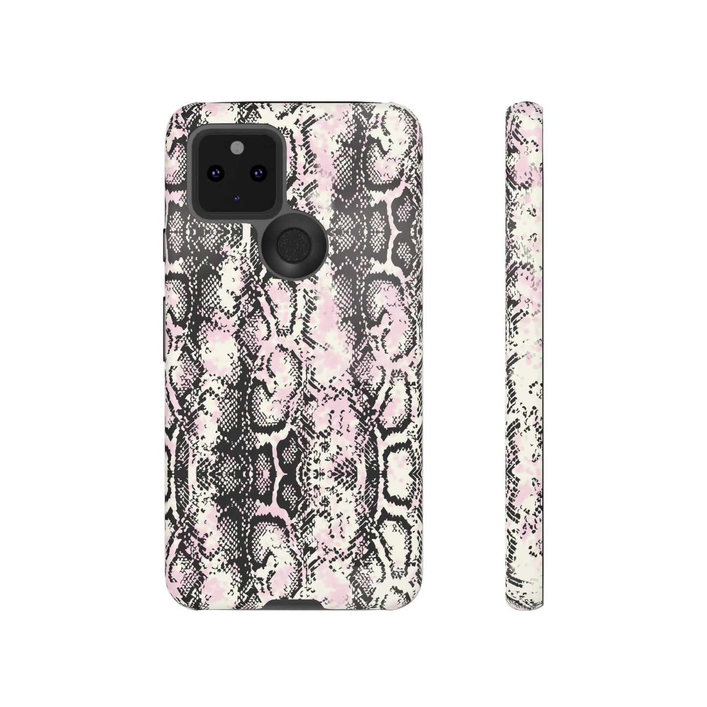 Stylish Snake Print Phone Case - Tough Protection for Trendsetters
