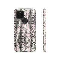 Stylish Snake Print Phone Case - Tough Protection for Trendsetters