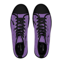 Trendy Purple High Top Sneakers with Unique Design