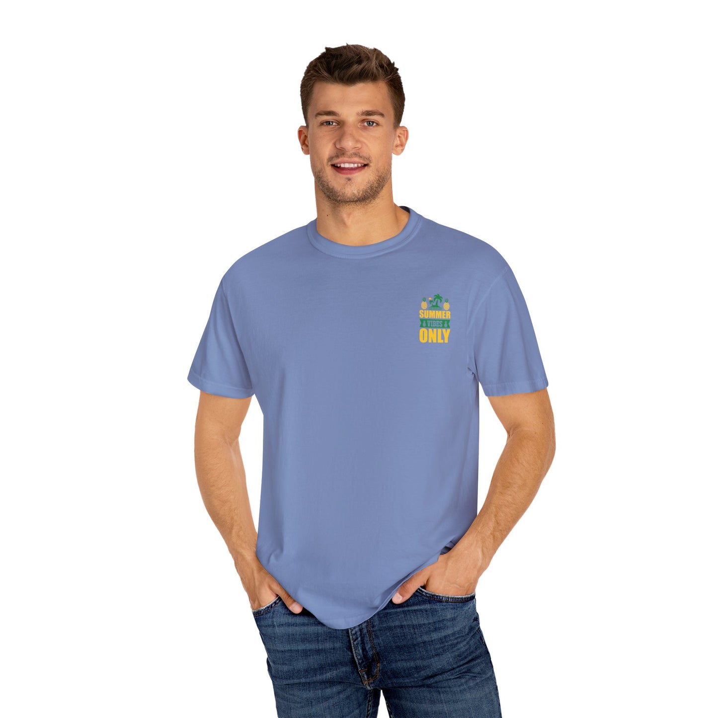 Summer Vibes Unisex T-Shirt - Retro Tropical Design