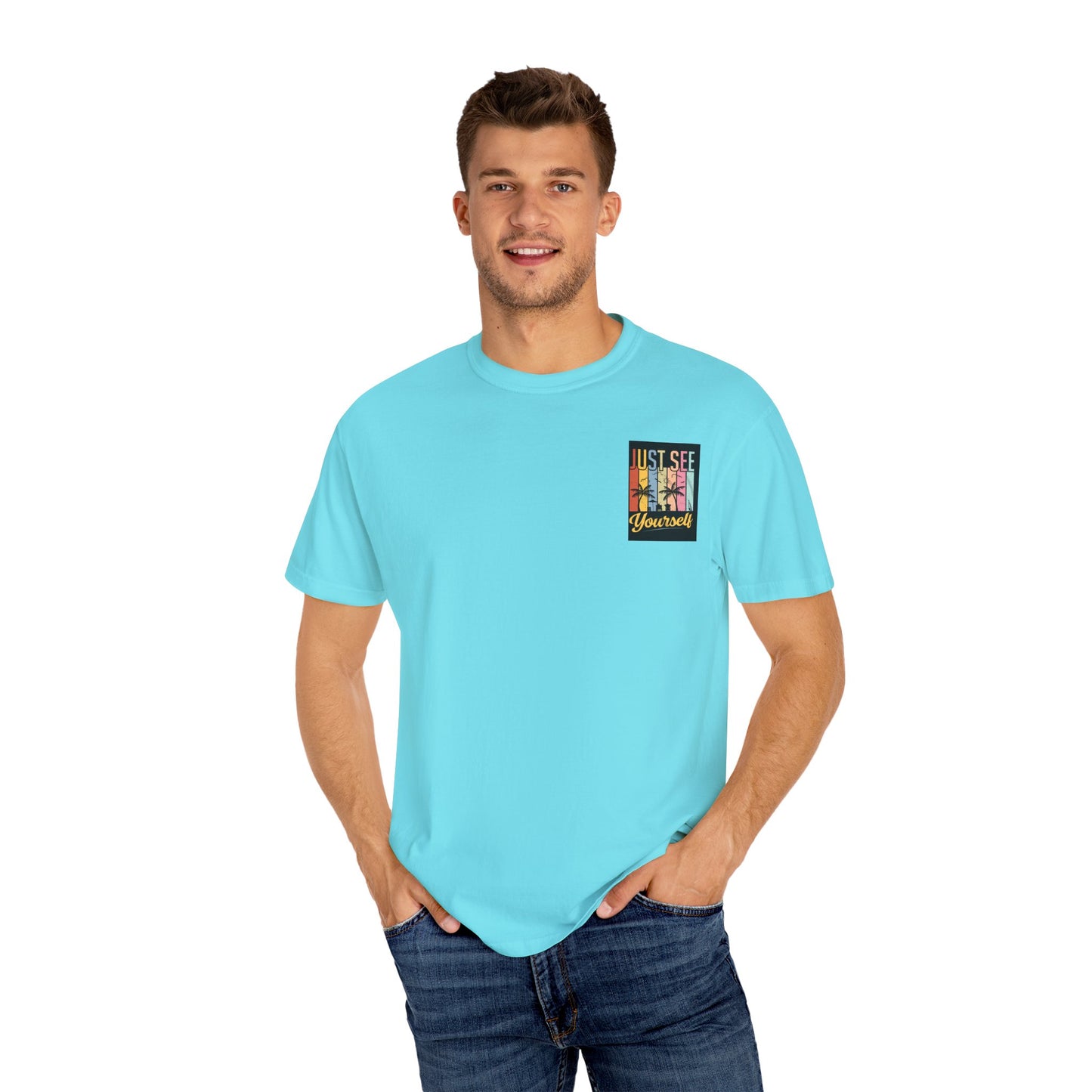 Retro Beach Vibes Unisex T-Shirt, Summer Casual Tee, Gift for Beach Lovers, Vacation Wear, Inspirational Graphic Tee, FUN