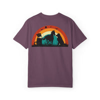 Rainbow Animal Scene Unisex T-Shirt - Nature Lover's Gift