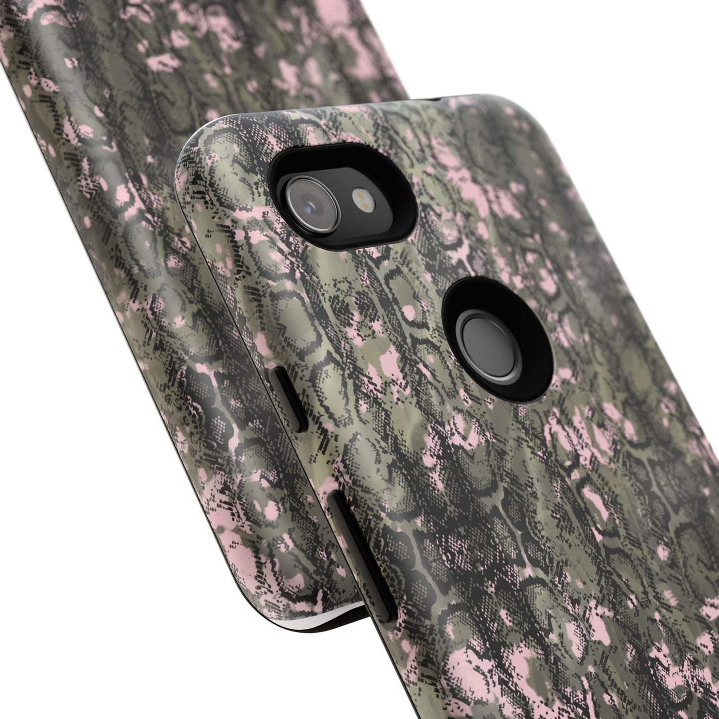 Camo Snake Pattern Phone Case – Rugged Protection Meets Bold Style  Turn heads while protecting your phone with this fierce camo snake pattern case—where urban edge meets outdoor grit.