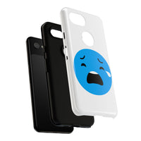 Funny Sad Face Phone Case - Tough and Stylish