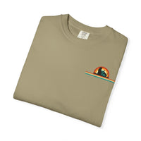 Unisex Cat & Dog Sunset Graphic T-Shirt - Casual Animal Lover Tee