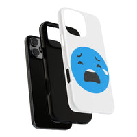 Funny Sad Face Phone Case - Tough and Stylish