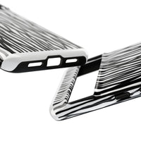 Tough Cases: Stylish Black and White Zebra Print Phone Case