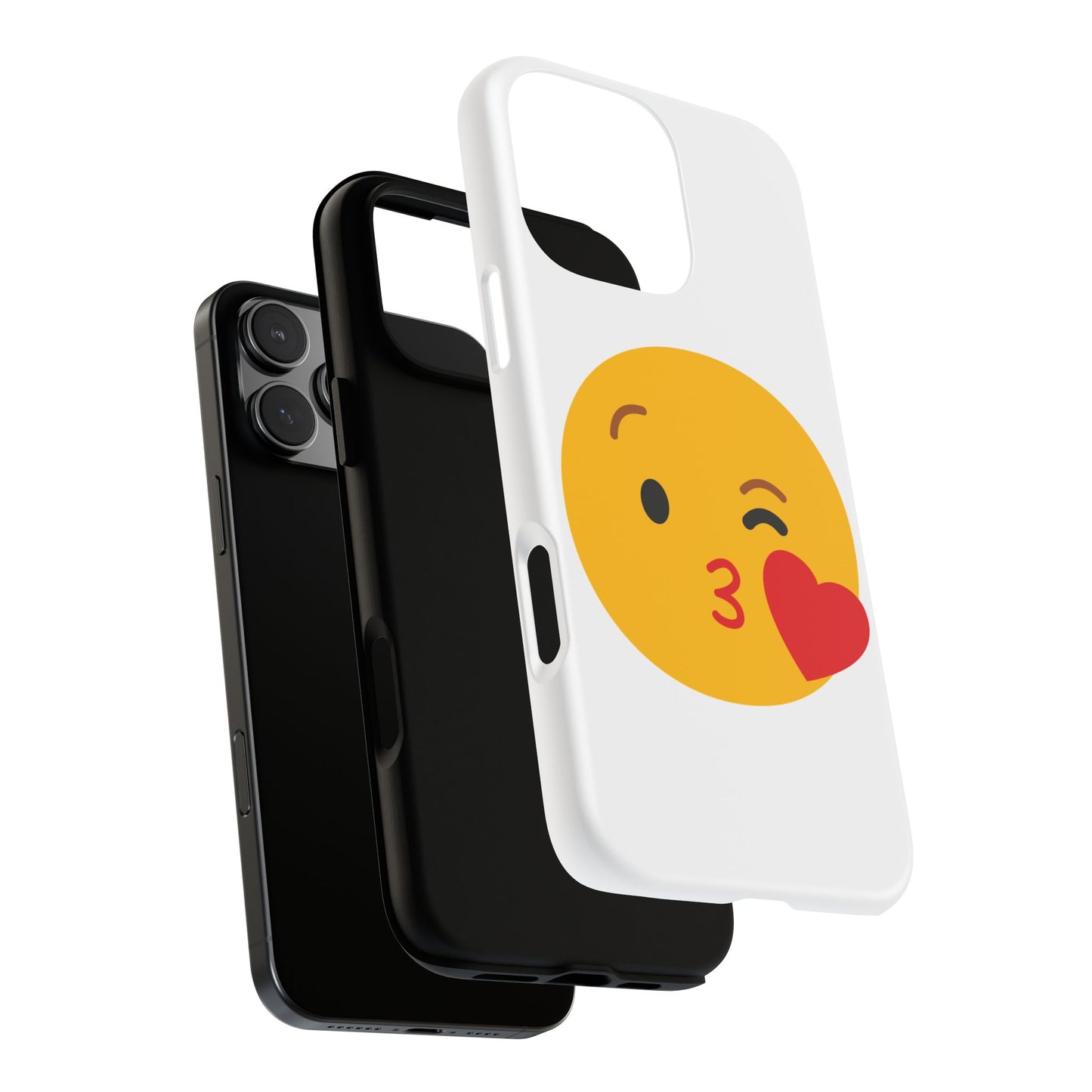 Cute Emoji Phone Case - Kissy Face Design for Stylish Protection