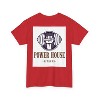 Power House Fitness Tee, Motivational Workout Shirt, Gym Apparel - Unisex T-Shirt, Gym Tee, Fitness Top, Workout Clothes,