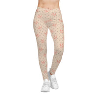 Floral Print Women's Casual Leggings - Stylish & Comfortable Everyday Wear